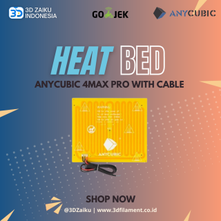 Original Anycubic 4MAX Pro Heatbed with Cable Replacement